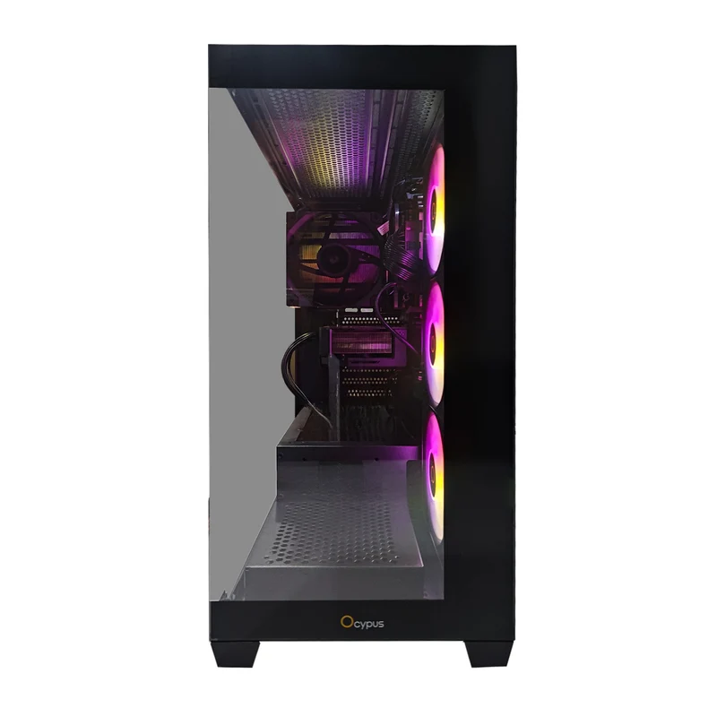 Aurora C72 Black Desktop Gaming PC | AMD Ryzen 7 7700 | 16GB RAM | 1TB SSD | RTX 5060 Ti | Windows 11 Pro