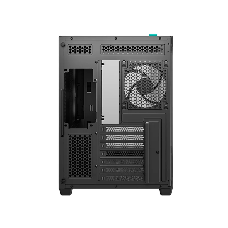 DeepCool CG530U 4F Panoramic Curved Glass Dual Chamber ATX PC Case (Black, White)