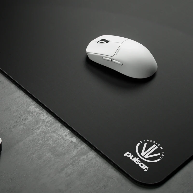 Pulsar Hyperion Pro Premium eSports Mousepad Firm Medium Speed XL (490x420x3mm) (Jet Black) (PHPFXLJB)