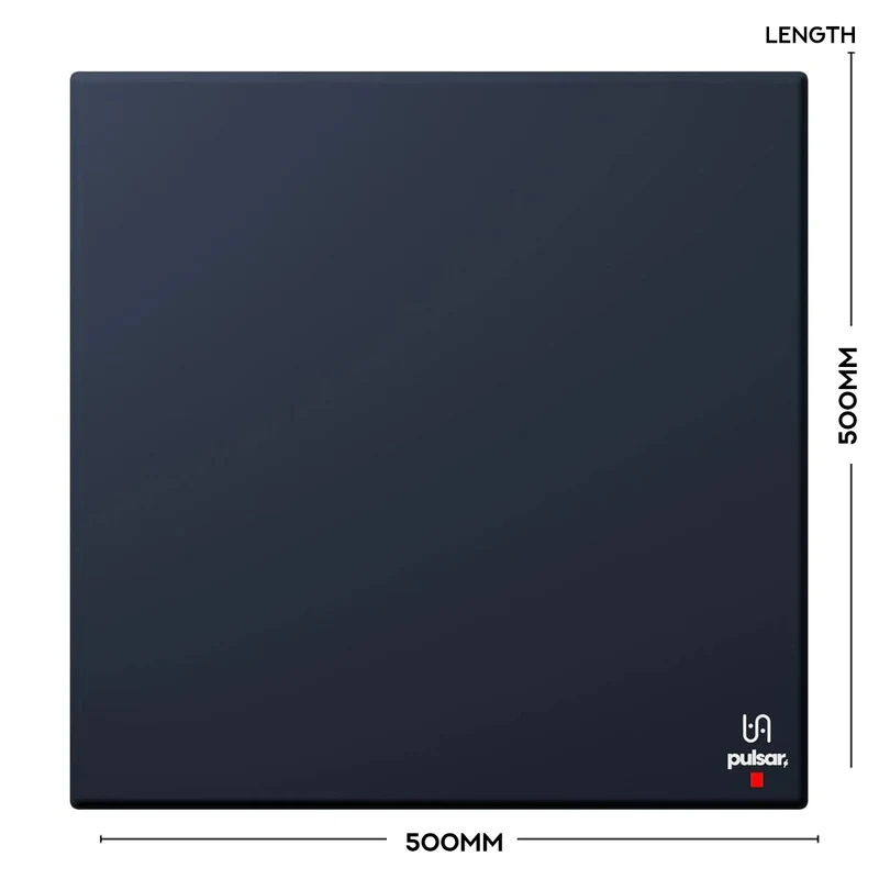 Pulsar PD170 Premium eSports Mousepad PU Elastomer Base Fast Speed (Pulsar eS Blue) [XL (480mm x 400mm x 5.5mm), XLSQ (500mm x 500mm x 5.5mm)]