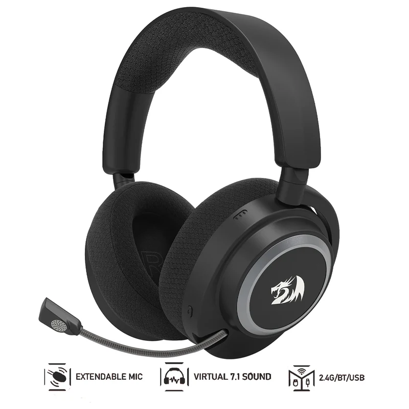 Redragon Nyx Pro H891 Wireless Gaming Headset (Black)