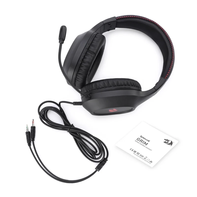Redragon Grim H132 Wired Gaming Headset (Black)