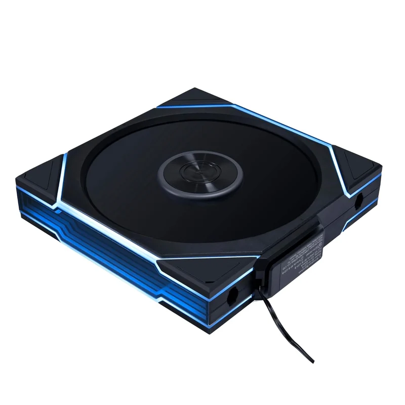 Lian Li Uni Fan TL Wireless 140mm Revolutionary Wireless ARGB Fan - Single Pack (Black, White) (14TL1W1B, 14TL1W1W)