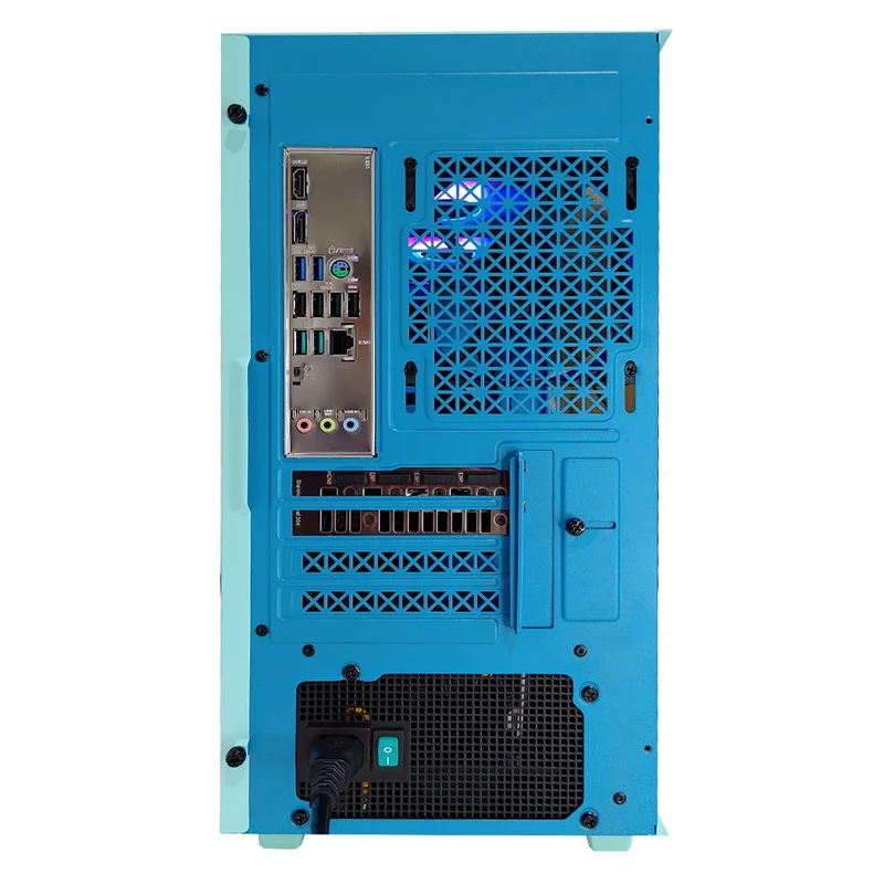 Aurora Macube Green Desktop Gaming PC | AMD Ryzen 5 9600X | 16 GB RAM | 1TB SSD | RTX 5060 TI | Windows 11 Pro