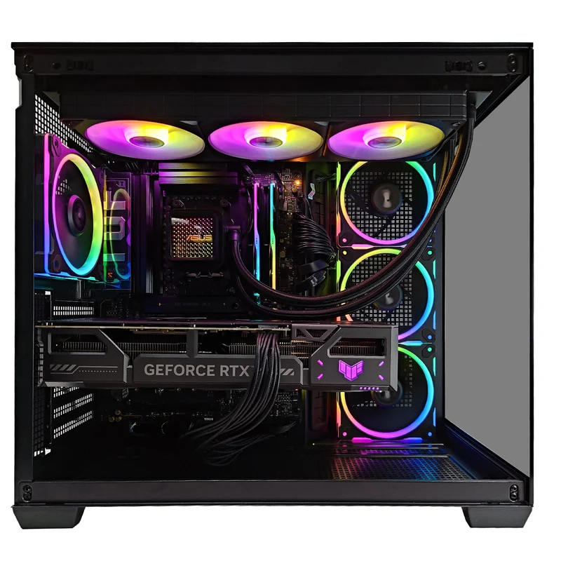 Ultra A32 Plus Black Desktop Gaming PC | AMD Ryzen7 9800X3D | 64 GB RAM | 1TB SSD | RTX 5070 TI | Windows 11 Pro