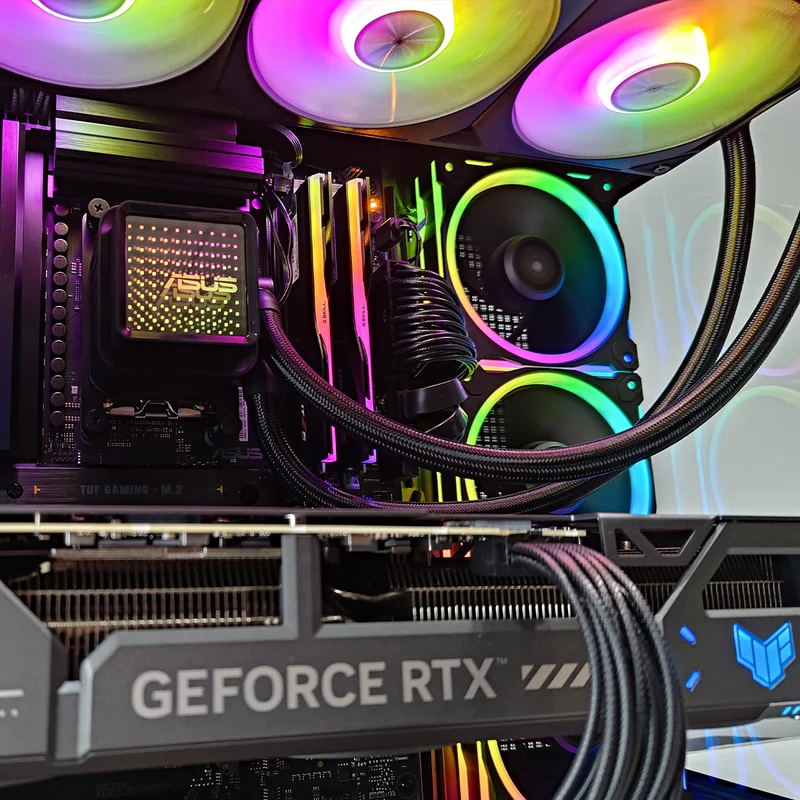 Ultra A32 Plus Black Desktop Gaming PC | AMD Ryzen7 9800X3D | 64 GB RAM | 1TB SSD | RTX 5070 TI | Windows 11 Pro