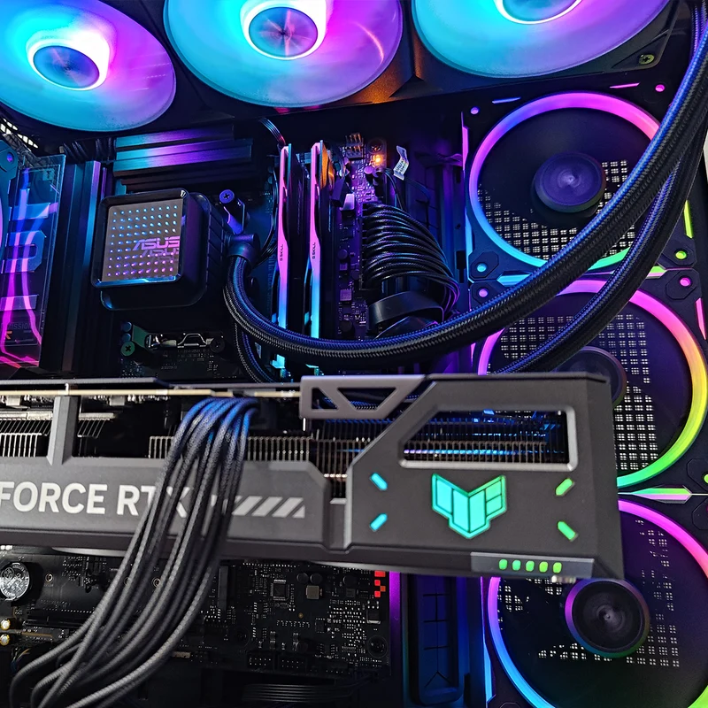 Ultra A32 Plus Black Desktop Gaming PC | AMD Ryzen7 9800X3D | 64 GB RAM | 1TB SSD | RTX 5070 TI | Windows 11 Pro