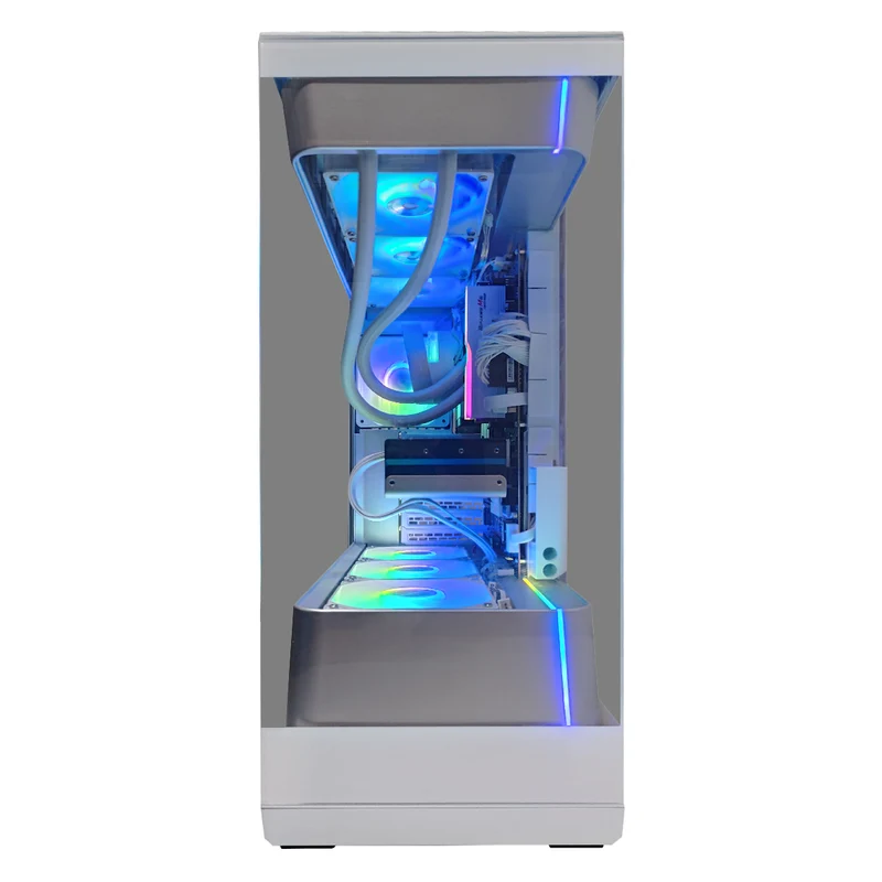 Ultra Evolv S2 White Desktop Gaming PC | AMD Ryzen 7 9800X3D | 32 GB RAM | 2 TB SSD | RTX 5080 OC | Windows 11 Pro