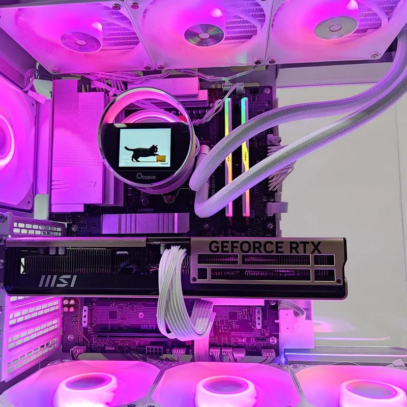 Ultra Evolv S2 White Desktop Gaming PC | AMD Ryzen 7 9800X3D | 32 GB RAM | 2 TB SSD | RTX 5080 OC | Windows 11 Pro