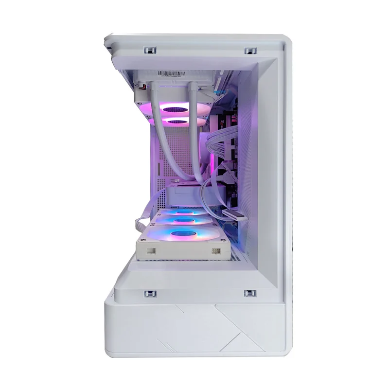 Aurora D200 White Desktop Gaming PC | AMD Ryzen 5 7400 | 16 GB RAM | 1 TB SSD | RTX 5060 Ti | Windows 11 Pro