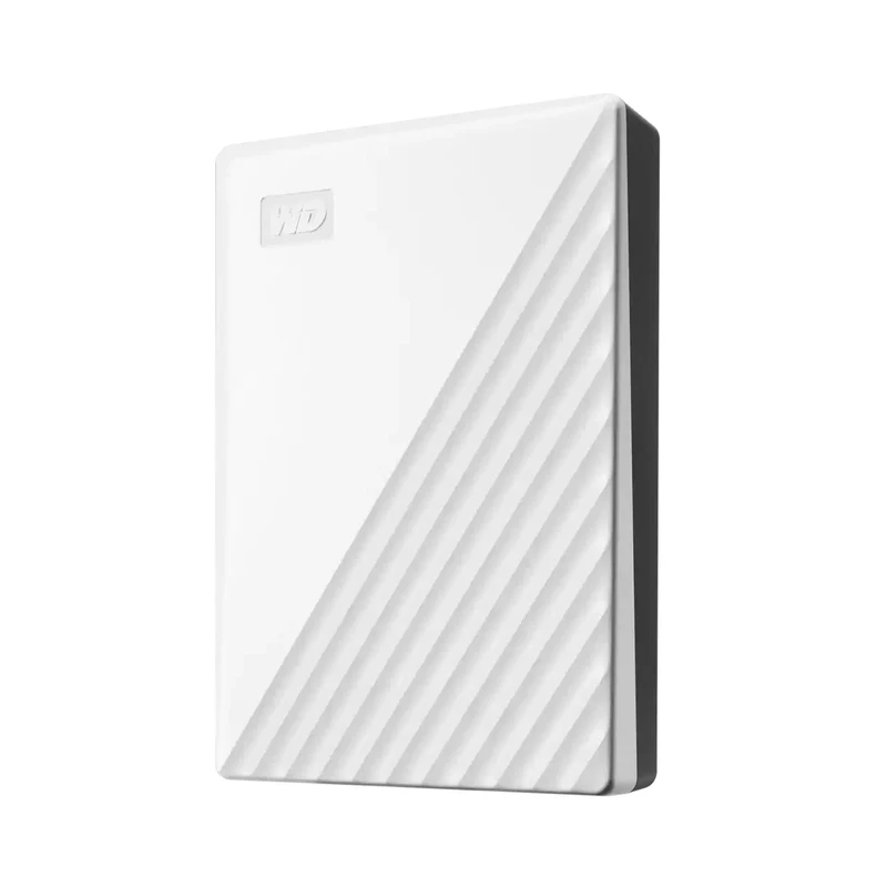 WD My Passport External Hard Drive USB 3.2 Gen 1 4TB (White)