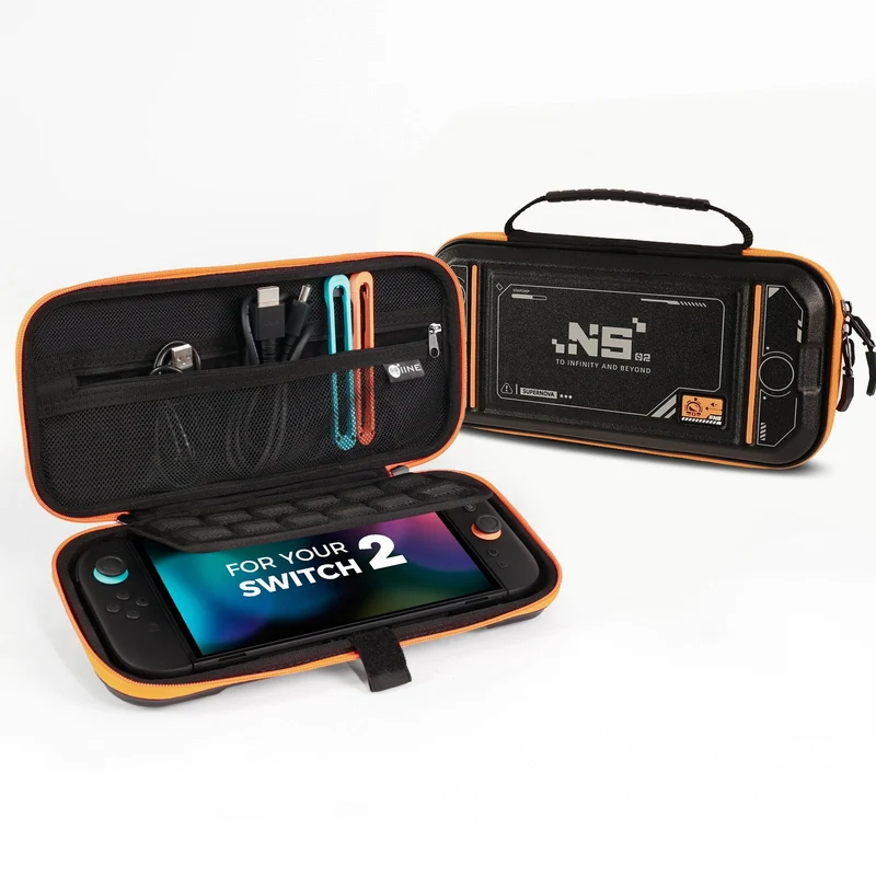 IINE Supernova Black Carrying Case for Nintendo Switch 2 L1188