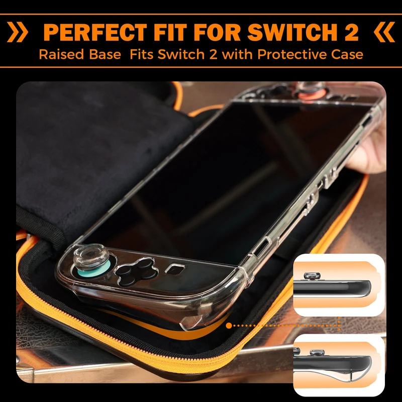 IINE Supernova Black Carrying Case for Nintendo Switch 2 L1188