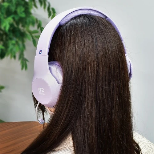 Hori Gaming Headset for Nintendo Switch 2 (Cozy Purple, Cozy Green, Cozy Pink, Black) (NSX-111A, NSX-112A, NSX-113A, NSX-145A)