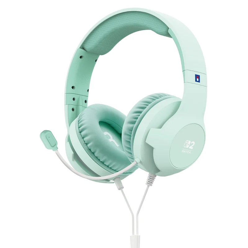 Hori Gaming Headset for Nintendo Switch 2 (Cozy Purple, Cozy Green, Cozy Pink, Black) (NSX-111A, NSX-112A, NSX-113A, NSX-145A)