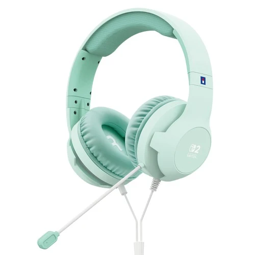 Hori Gaming Headset for Nintendo Switch 2 (Cozy Purple, Cozy Green, Cozy Pink, Black) (NSX-111A, NSX-112A, NSX-113A, NSX-145A)