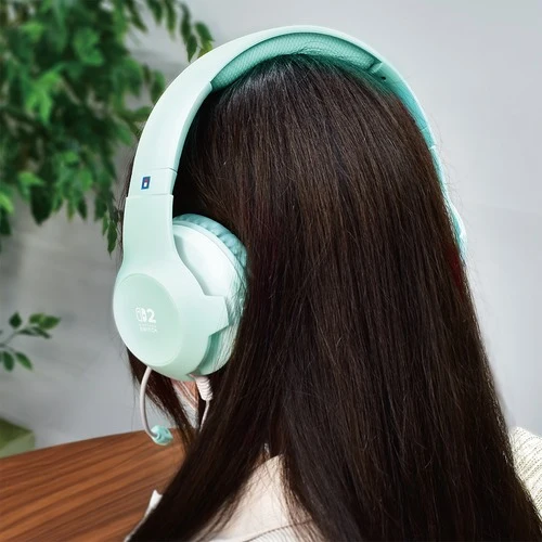 Hori Gaming Headset for Nintendo Switch 2 (Cozy Purple, Cozy Green, Cozy Pink, Black) (NSX-111A, NSX-112A, NSX-113A, NSX-145A)