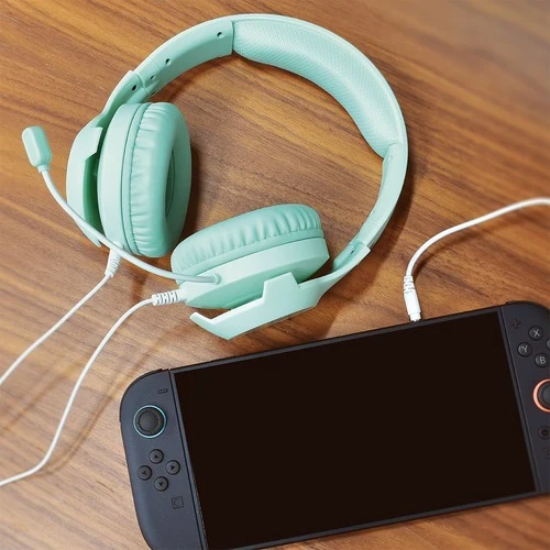 Hori Gaming Headset for Nintendo Switch 2 (Cozy Purple, Cozy Green, Cozy Pink, Black) (NSX-111A, NSX-112A, NSX-113A, NSX-145A)