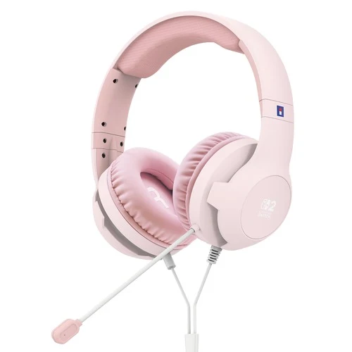 Hori Gaming Headset for Nintendo Switch 2 (Cozy Purple, Cozy Green, Cozy Pink, Black) (NSX-111A, NSX-112A, NSX-113A, NSX-145A)