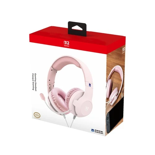 Hori Gaming Headset for Nintendo Switch 2 (Cozy Purple, Cozy Green, Cozy Pink, Black) (NSX-111A, NSX-112A, NSX-113A, NSX-145A)