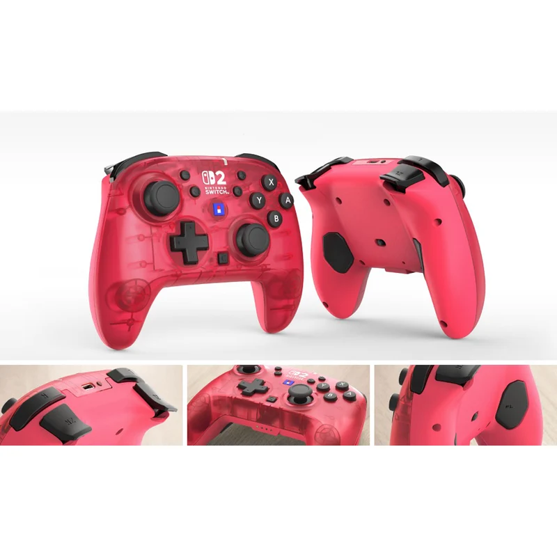 Hori Wireless Horipad Turbo Controller for Nintendo Switch 2 (Mist Black, Aqua Cyan, Frost White, Shine Yellow, Ruby Magenta) (NSX-126A, NSX-131A, NSX-132A, NSX-133A, NSX-134A)