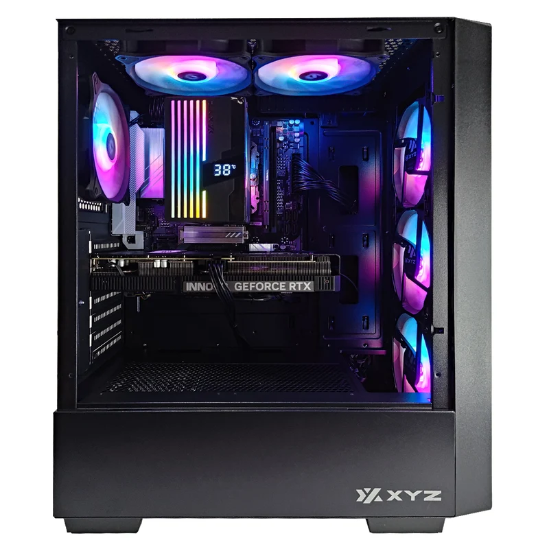 Sigma Airone 100 X Black Desktop Gaming PC | AMD Ryzen 5 7500F | 16GB RAM | 1TB SSD | RTX 5060 Ti | Windows 11 Pro