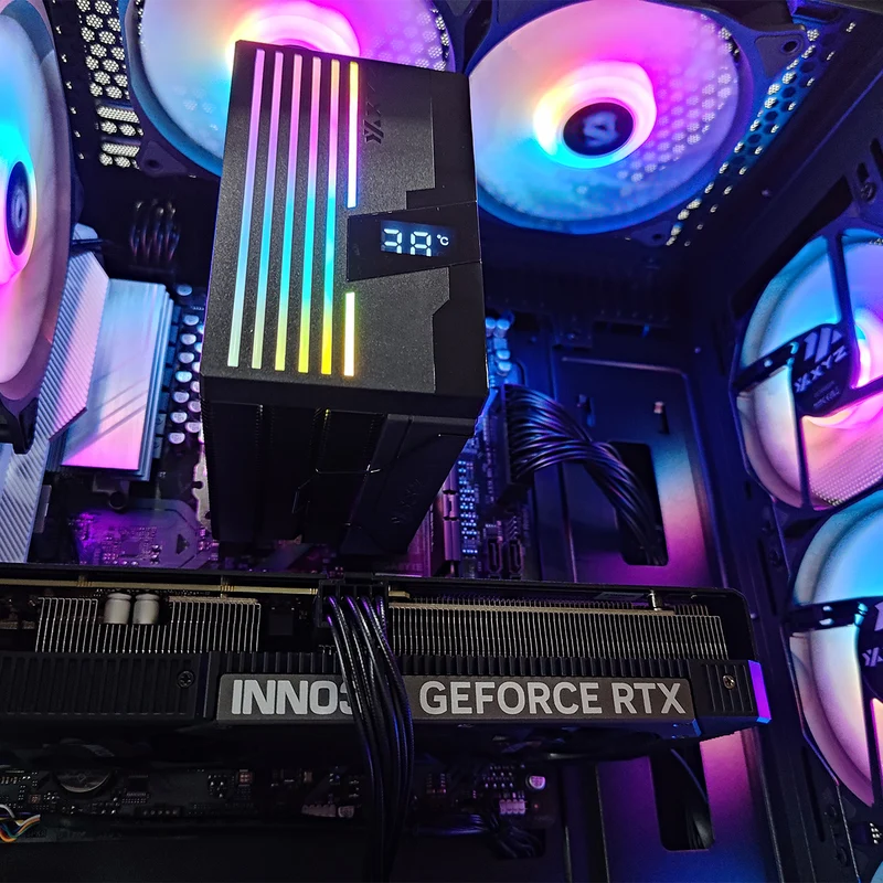 Sigma Airone 100 X Black Desktop Gaming PC | AMD Ryzen 5 7500F | 16GB RAM | 1TB SSD | RTX 5060 Ti | Windows 11 Pro