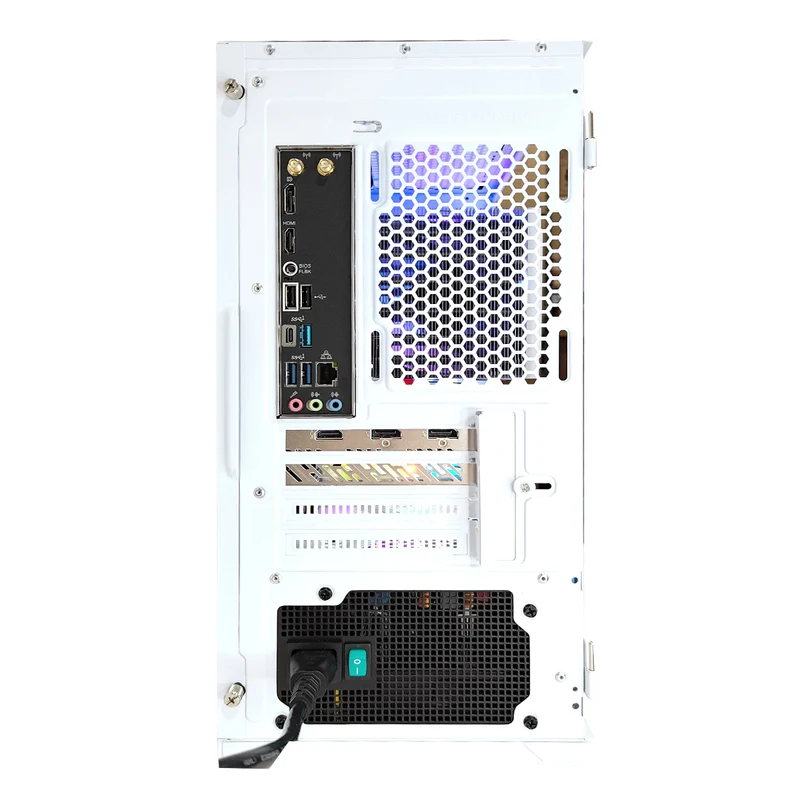Sigma Ruby White Desktop Gaming PC | AMD Ryzen 5 8400F | 16GB RAM | 1TB SSD | RX 9060 XT | Windows 11 Pro