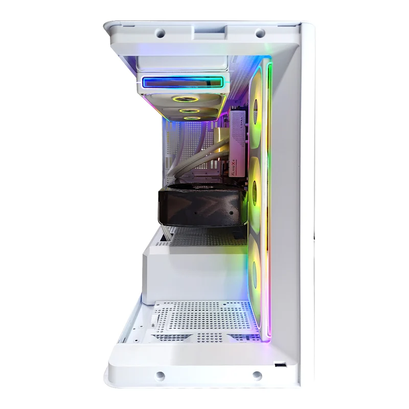 Optima D300 White Desktop Gaming PC | Intel i7 14700F | 32GB RAM | 1TB SSD | RTX 5070 Ti | Windows 11 Pro
