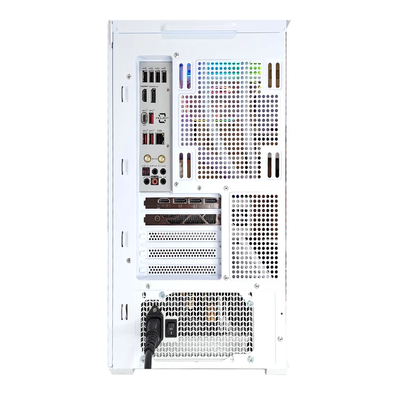 Optima D300 White Desktop Gaming PC | Intel i7 14700F | 32GB RAM | 1TB SSD | RTX 5070 Ti | Windows 11 Pro
