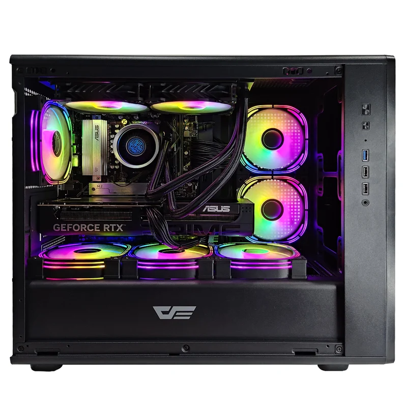 Aurora DB460M Black Desktop Gaming PC | AMD Ryzen 7 8700F | 16GB RAM | 1TB SSD | RTX 5060 TI | Windows 11 Pro