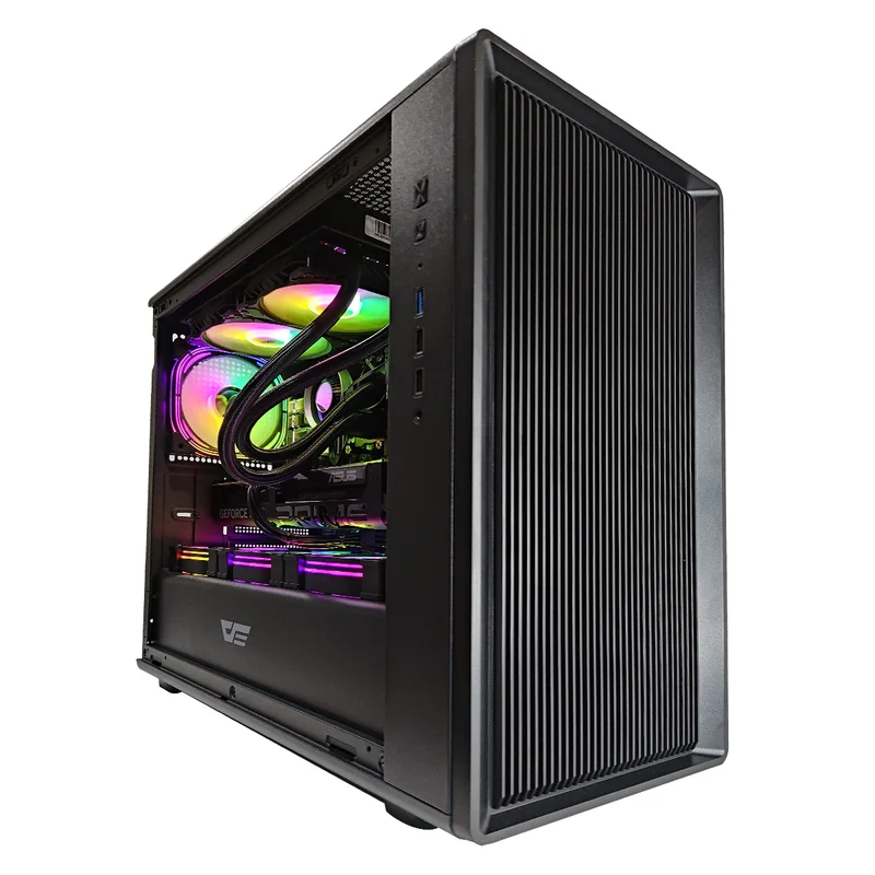 Aurora DB460M Black Desktop Gaming PC | AMD Ryzen 7 8700F | 16GB RAM | 1TB SSD | RTX 5060 TI | Windows 11 Pro