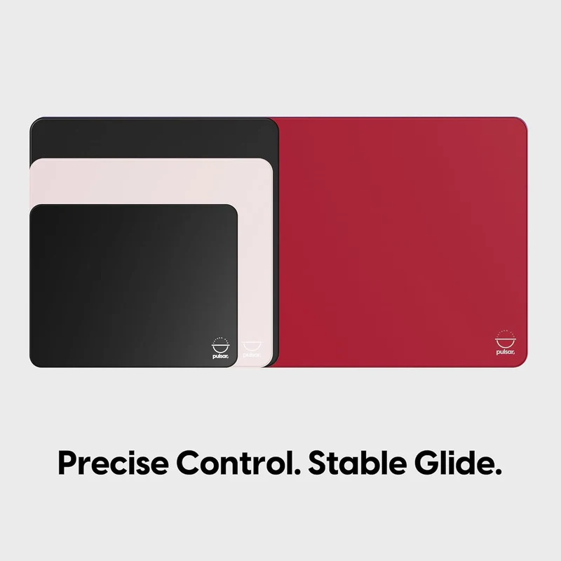 Pulsar Saturn Pro Mousepad - Jet Black (Firm Slow, Soft Slow) (XL, XLSQ)