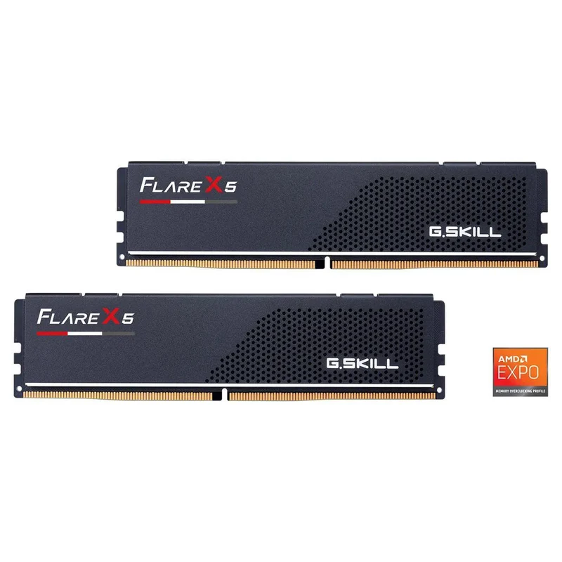 G.Skill Flare X5 16GB (8GBx2) DDR5 6000MT/s CL30-38-38-96 1.35V AMD EXPO Desktop Memory (F5-6000J3038F8GH2-FX5)
