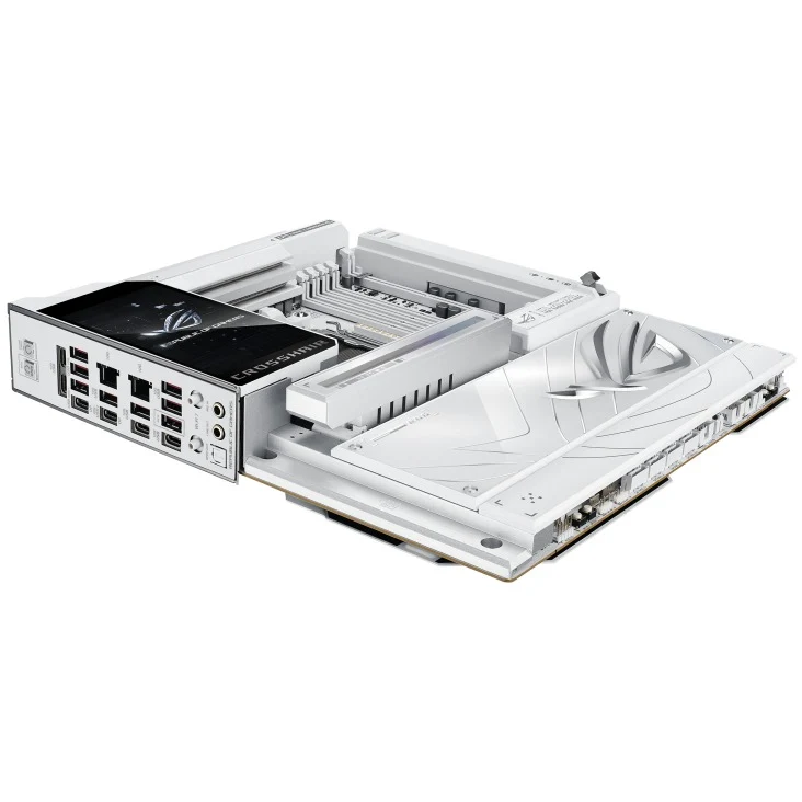 ASUS ROG Crosshair X870E Glacial DDR5 AMD Gaming Motherboard