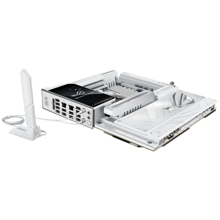 ASUS ROG Crosshair X870E Glacial DDR5 AMD Gaming Motherboard