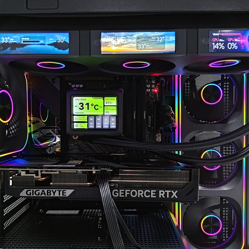 Optima D300 Black Desktop Gaming PC | AMD Ryzen 7 7800X3D | 32GB RAM | 1TB SSD | RTX 5070 | Windows 11 Pro