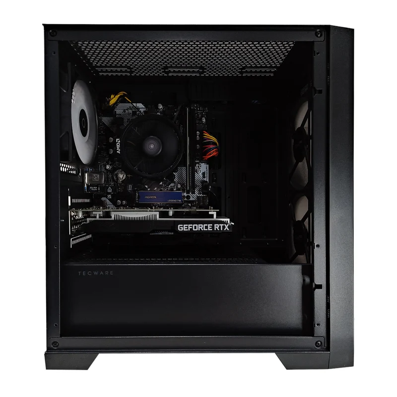 Alpha Neo M2 TG Black Desktop Gaming PC | AMD Ryzen 5 5600GT | 16GB RAM | 512GB SSD | RTX 3050 | Windows 11 Pro