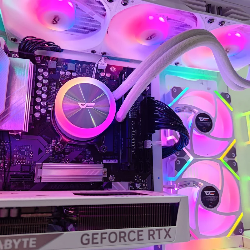 Sigma Spectra White Desktop Gaming PC | AMD Ryzen 5 7500F | 16GB RAM | 1TB SSD | RTX 5060 | Windows 11 Pro