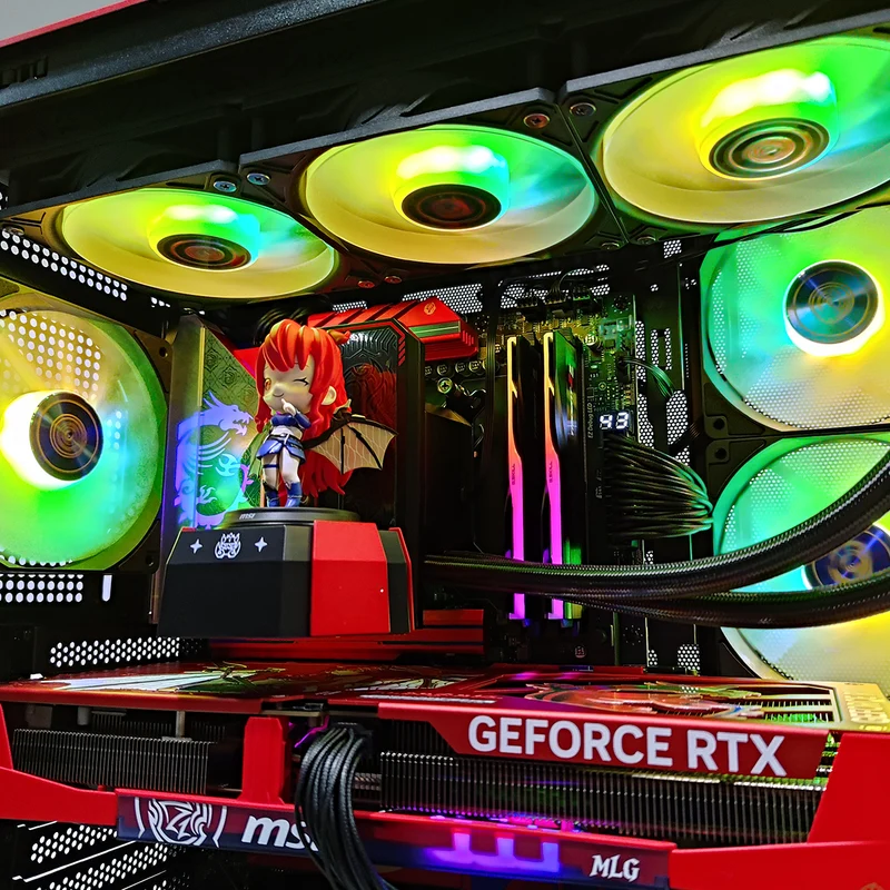 MLG Edition Desktop Gaming PC | AMD Ryzen 9 9900X | 32GB RAM | 1TB SSD | RTX 5070 TI | Windows 11 Pro