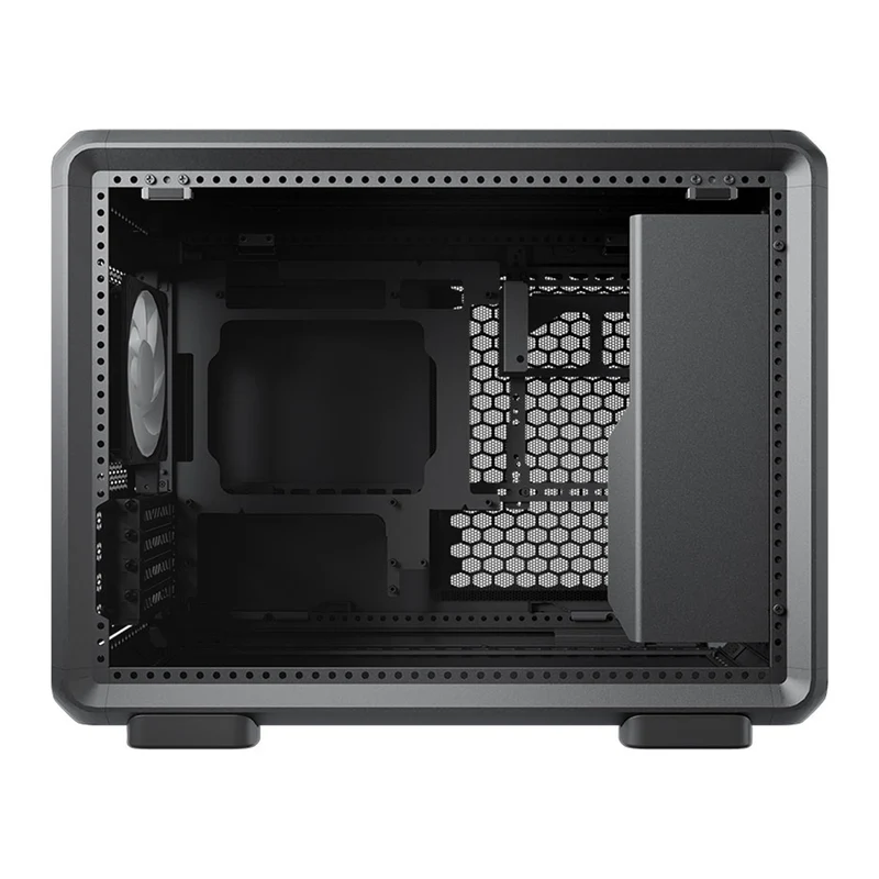 Cooler Master MasterFrame 400 Mesh Mid-Tower Premium Open-Frame Micro-ATX Case (Black, Silver)