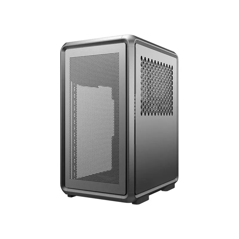 Cooler Master MasterFrame 400 Mesh Mid-Tower Premium Open-Frame Micro-ATX Case (Black, Silver)