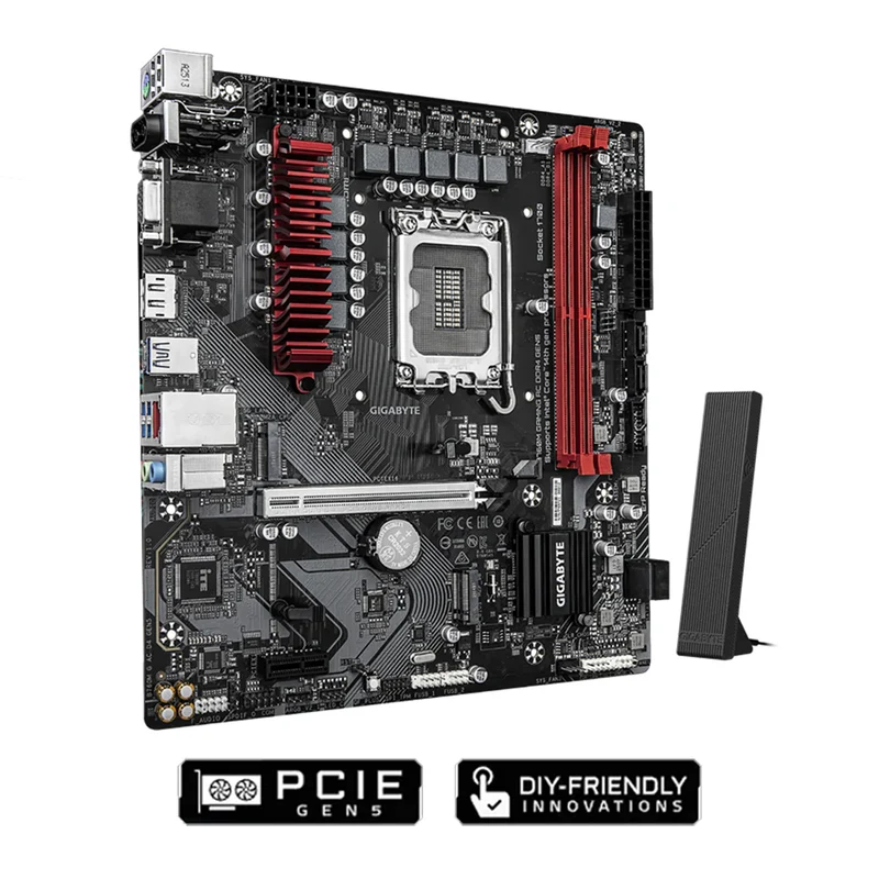 Gigabyte B760M Gaming AC DDR4 Gen5 Intel Motherboard