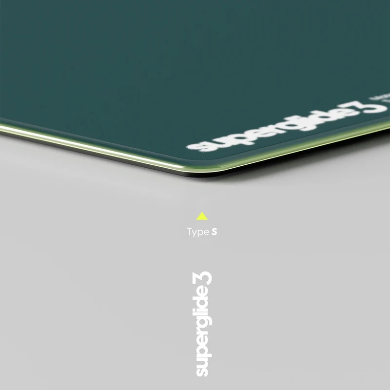 Pulsar Superglide 3 Premium Glass Mousepad (Green) (M, L, XL, XLE) (SGPMG3S, SGPLG3S, SGPXLG3S, SGPXLEG3S)