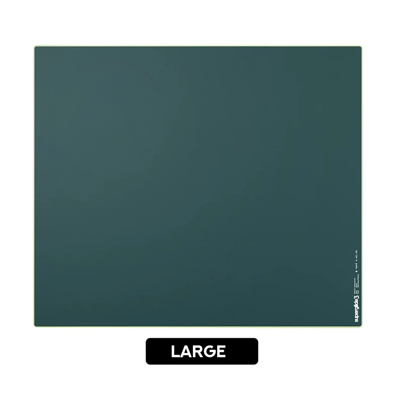 Pulsar Superglide 3 Premium Glass Mousepad (Green) (M, L, XL, XLE) (SGPMG3S, SGPLG3S, SGPXLG3S, SGPXLEG3S)