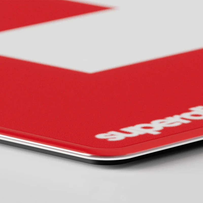 Pulsar Superglide 3 Premium Glass Mousepad (Red) (M, L, XL, XLE) (SGPMR3S, SGPLR3S, SGPXLR3S, SGPXLER3S)