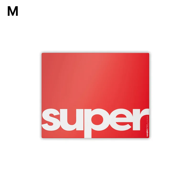 Pulsar Superglide 3 Premium Glass Mousepad (Red) (M, L, XL, XLE) (SGPMR3S, SGPLR3S, SGPXLR3S, SGPXLER3S)