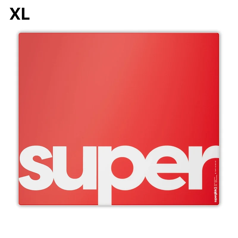 Pulsar Superglide 3 Premium Glass Mousepad (Red) (M, L, XL, XLE) (SGPMR3S, SGPLR3S, SGPXLR3S, SGPXLER3S)