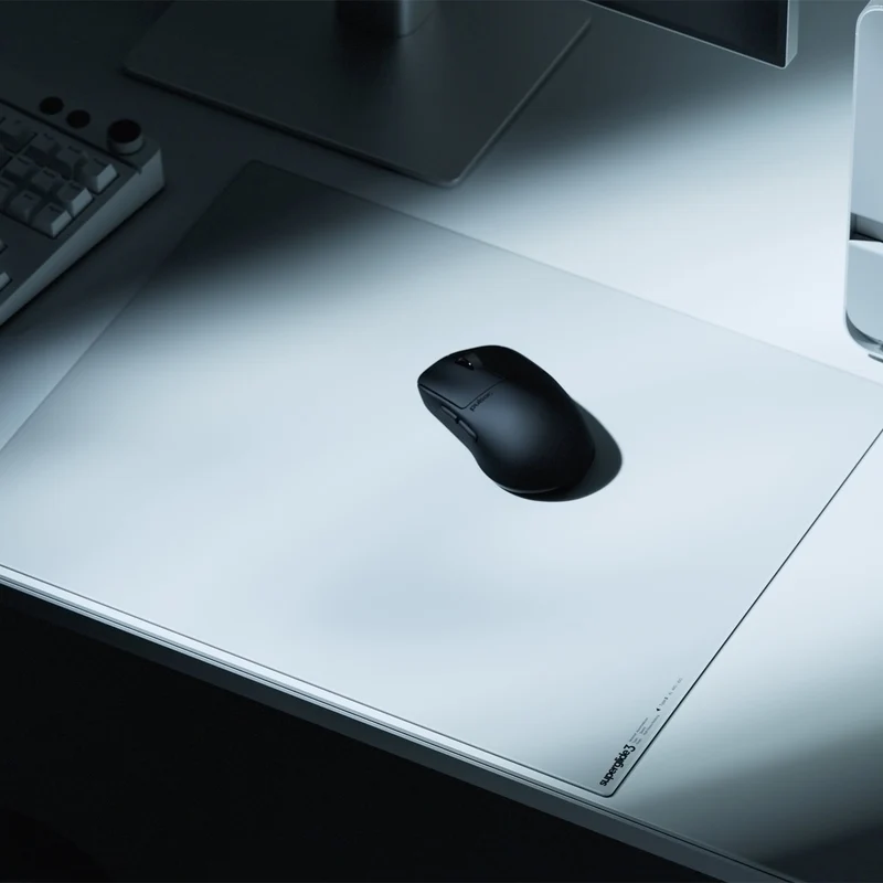 Pulsar Superglide 3 Premium Glass Mousepad (White) (M, L, XL, XLE) (SGPMW3S, SGPLW3S, SGPXLW3S, SGPXLEW3S)