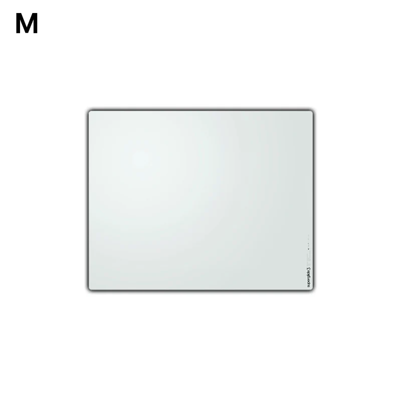 Pulsar Superglide 3 Premium Glass Mousepad (White) (M, L, XL, XLE) (SGPMW3S, SGPLW3S, SGPXLW3S, SGPXLEW3S)